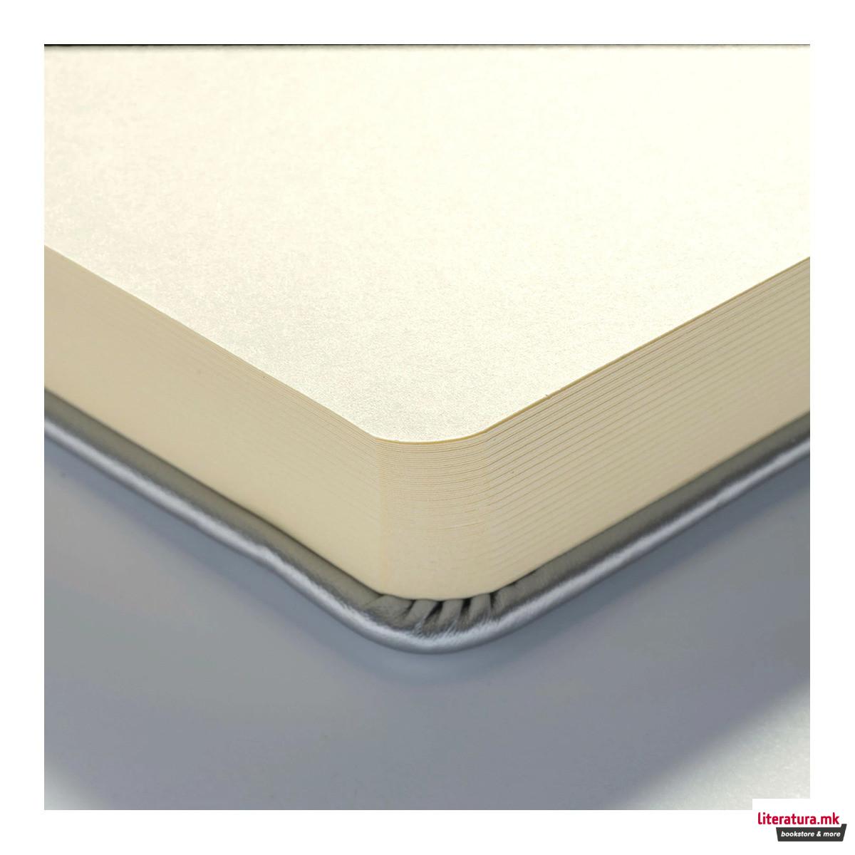 Скицник, Talens Art Creation - Shiny Silver, 9 x 14 cm 