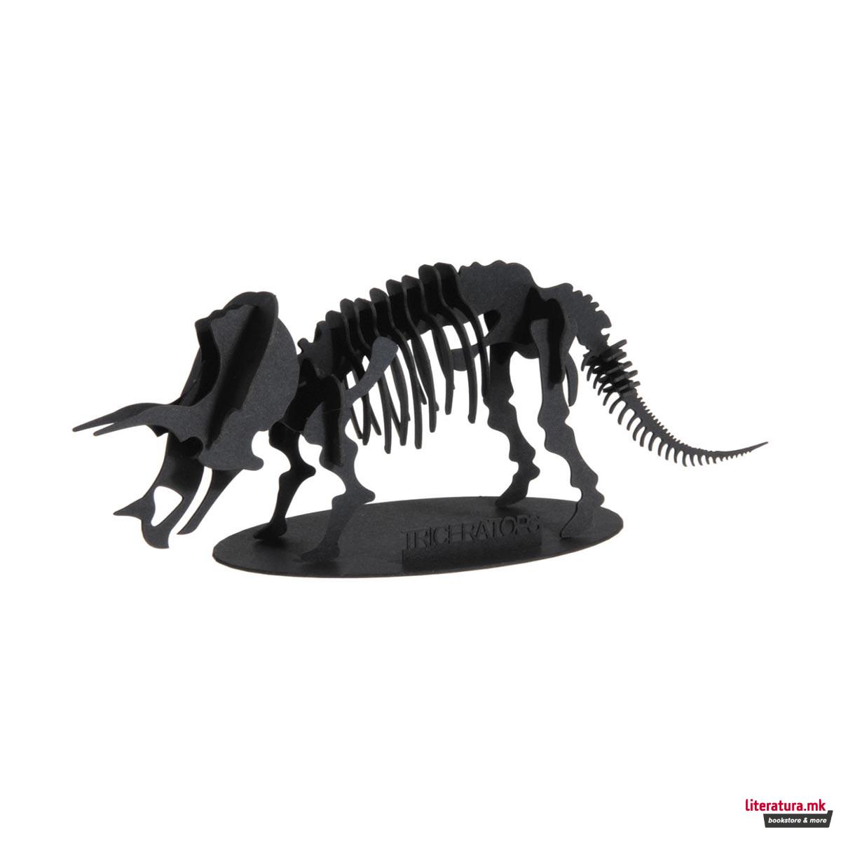 3D модел од хартија - Трицератопс 