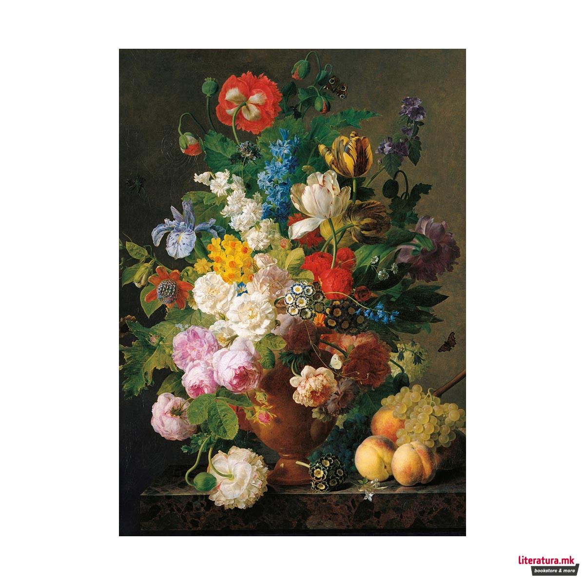 Сложувалка, Museum Collection, Van Dael, Flowerpiece, 1000 парчиња