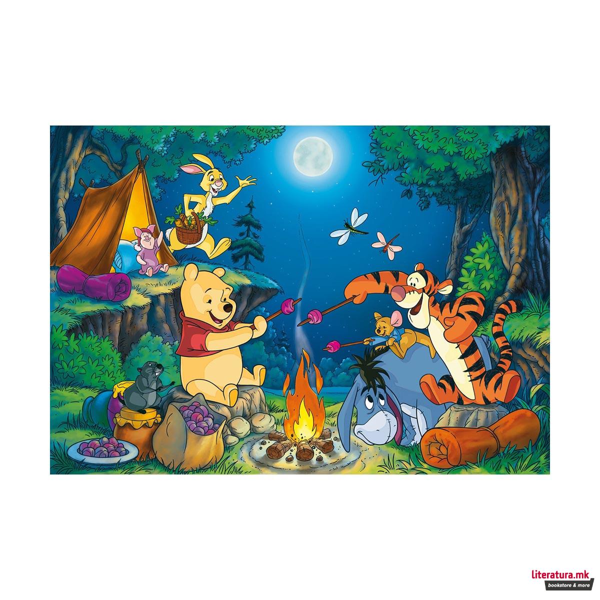 Сложувалка во рамка, Disney, Super Color, Winnie The Pooh, 15 парчиња 