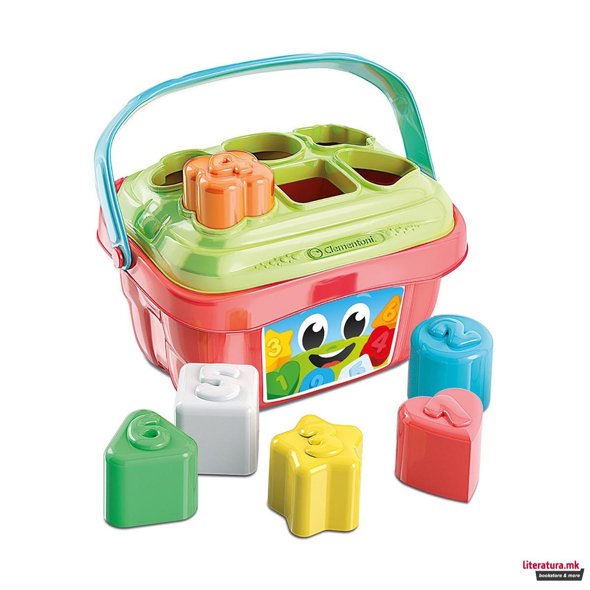 Кутија за сортирање, Baby, Shape Сортер Bucket 