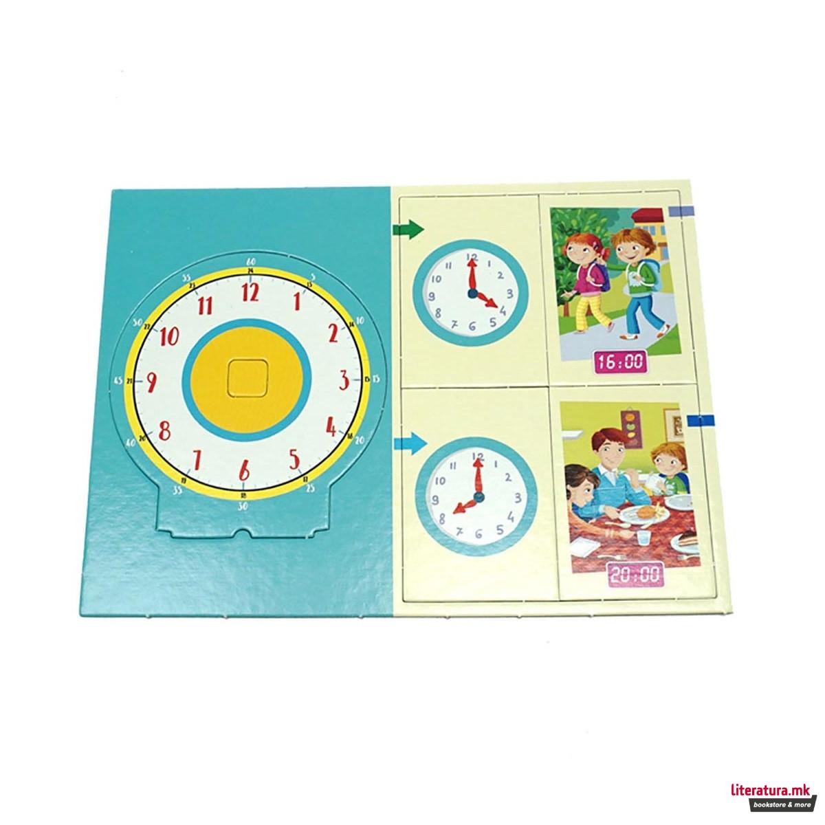 Едукативна игра - Колку e часот?, Young Learner, What time is it?