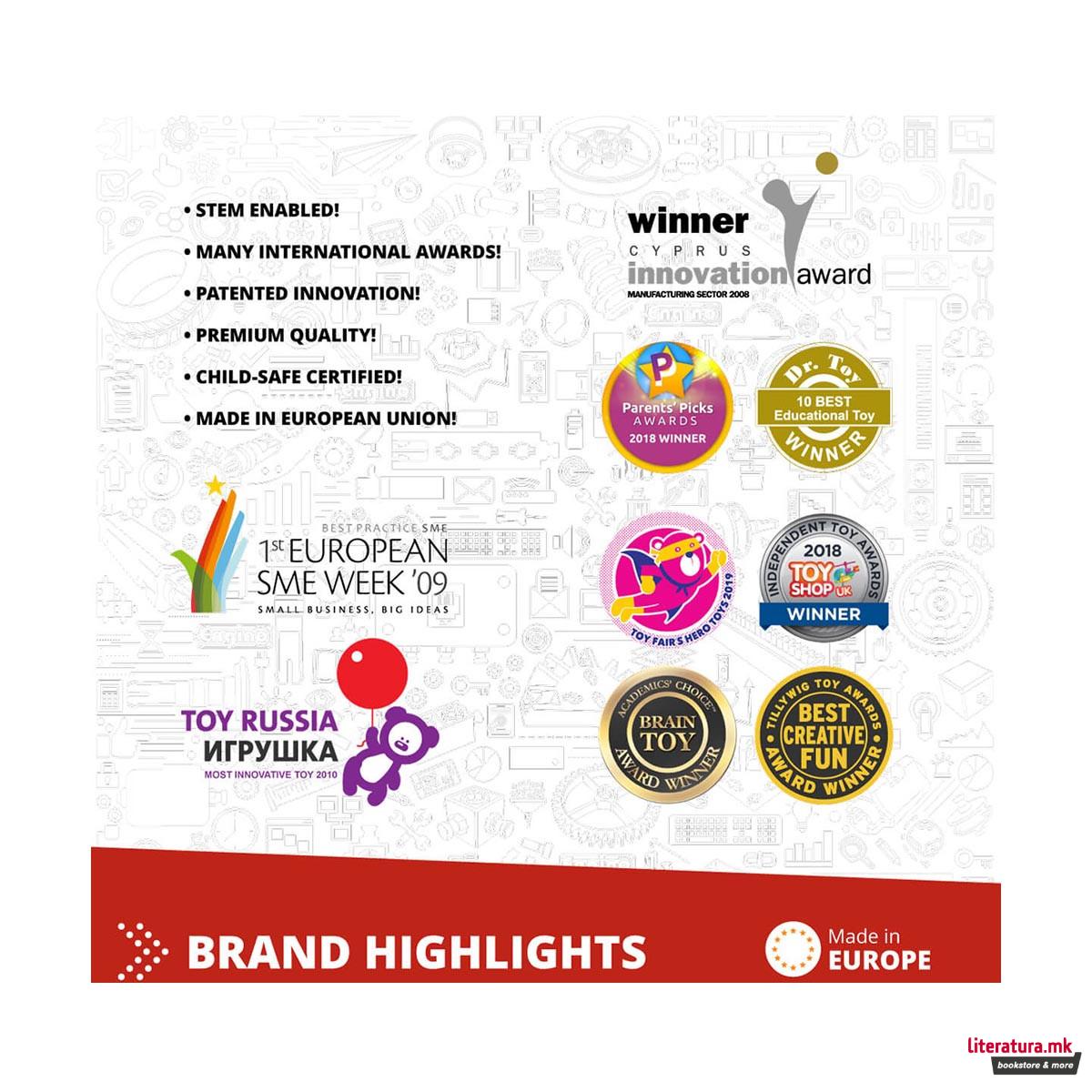 Коцки за градба - Мотоцикли, Inventor 12 models - Motorbikes 