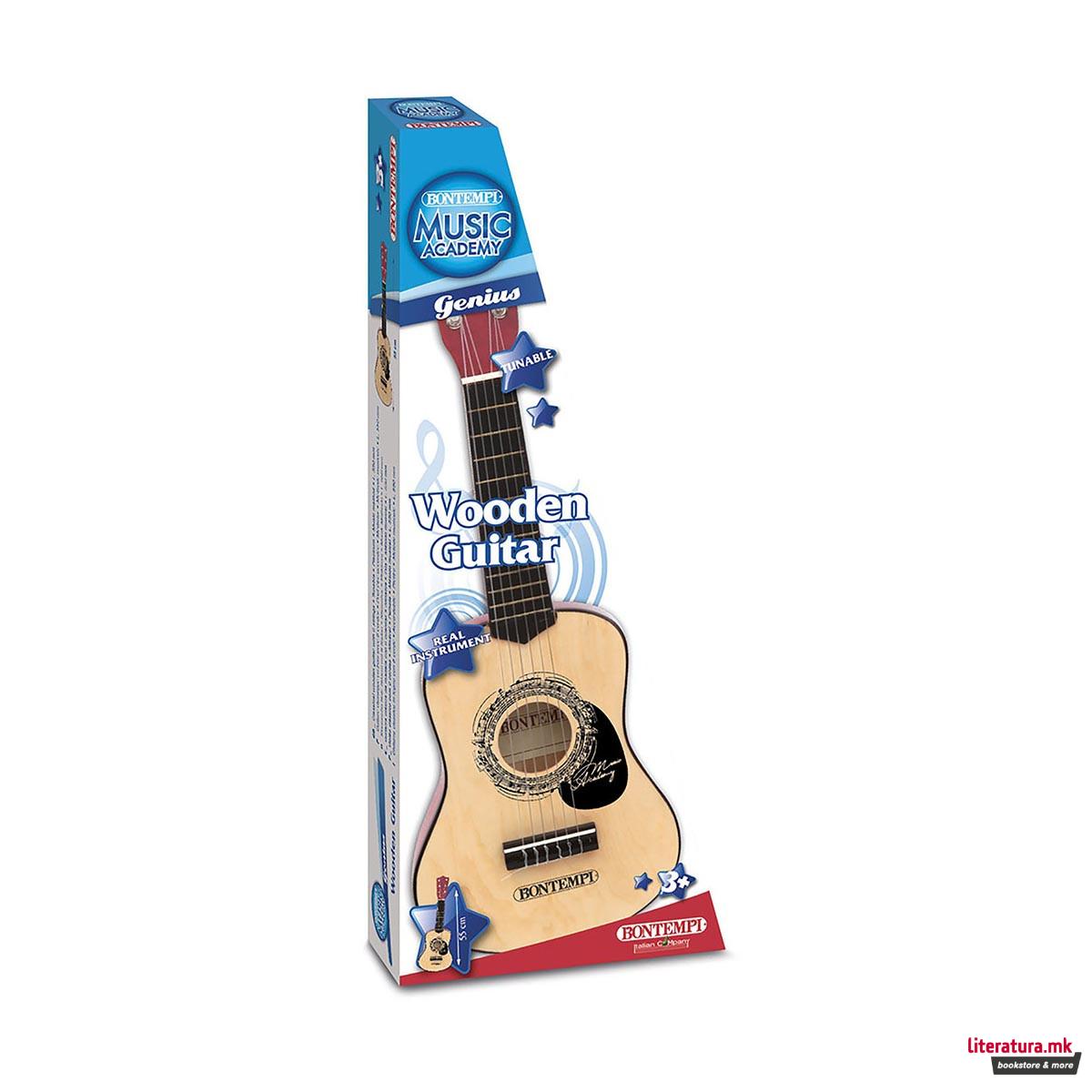 Дрвена гитара, Wooden Guitar, 55 цм 