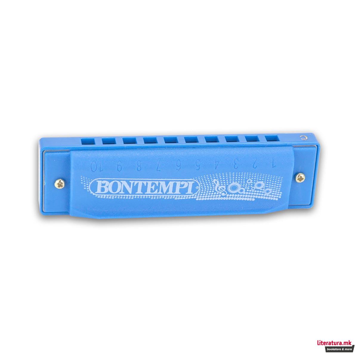 Пластична усна хармоника, Harmonica, 4 бои, 10 ноти 