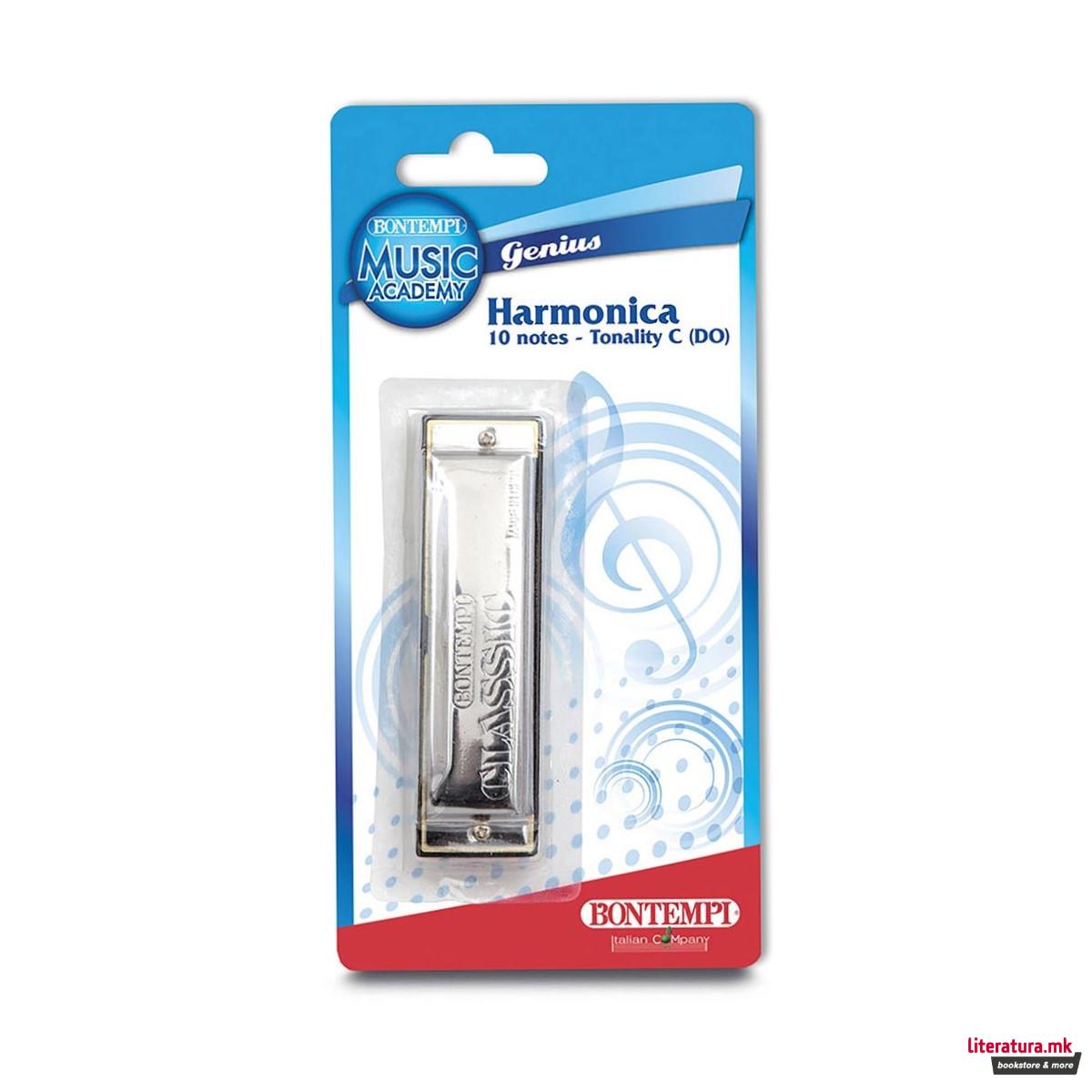 Метална усна хармоника, Metal harmonica, 10 ноти 