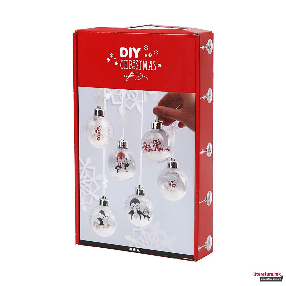 Сет за изработка - Лампиони, DIY Christmas, Ornaments with decoration 