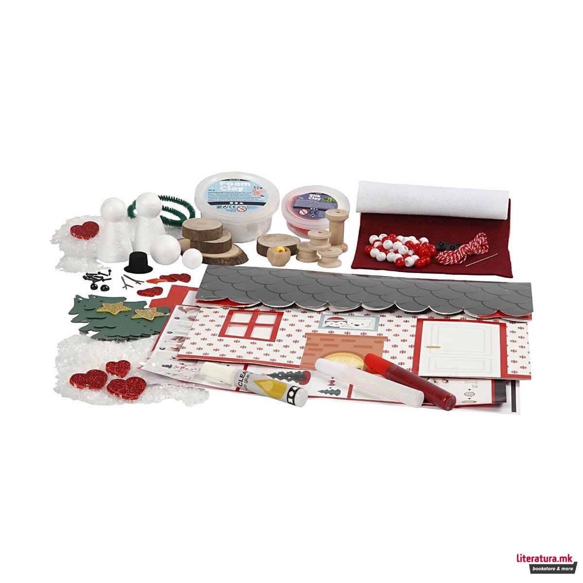 Сет за изработка, DIY Christmas, Christmas Party House 
