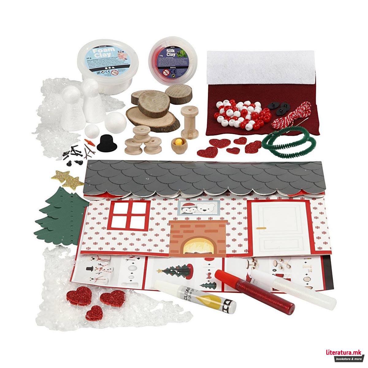 Сет за изработка, DIY Christmas, Christmas Party House 