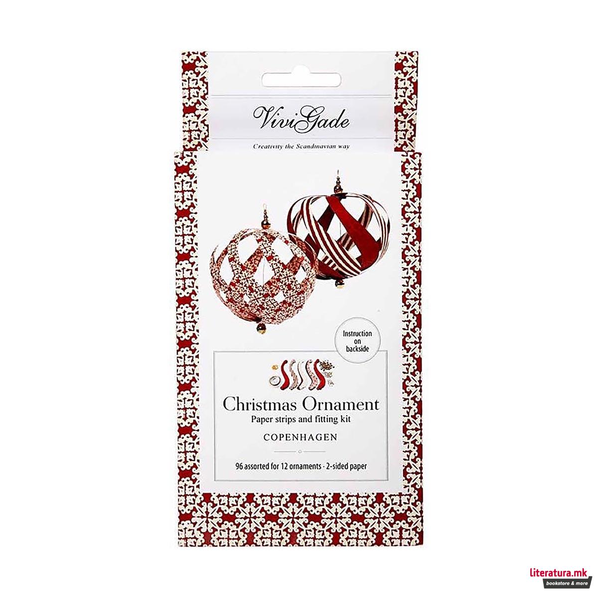 Сет за изработка - Лампиони, Paper Strips and fitting kit