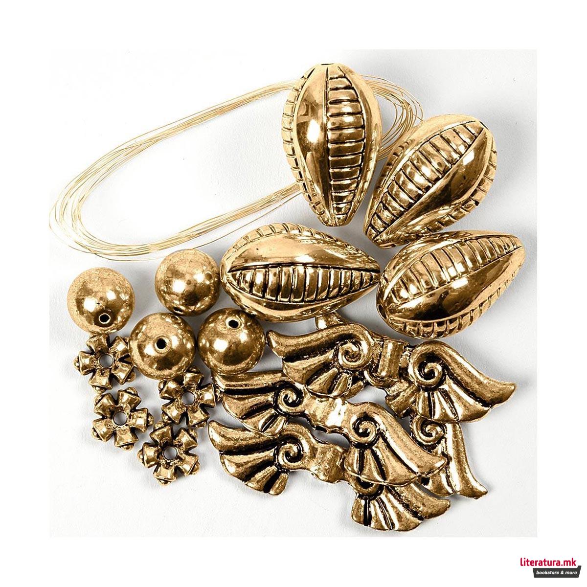 Сет за изработка - Златни ангелчиња, Angel Ornament 