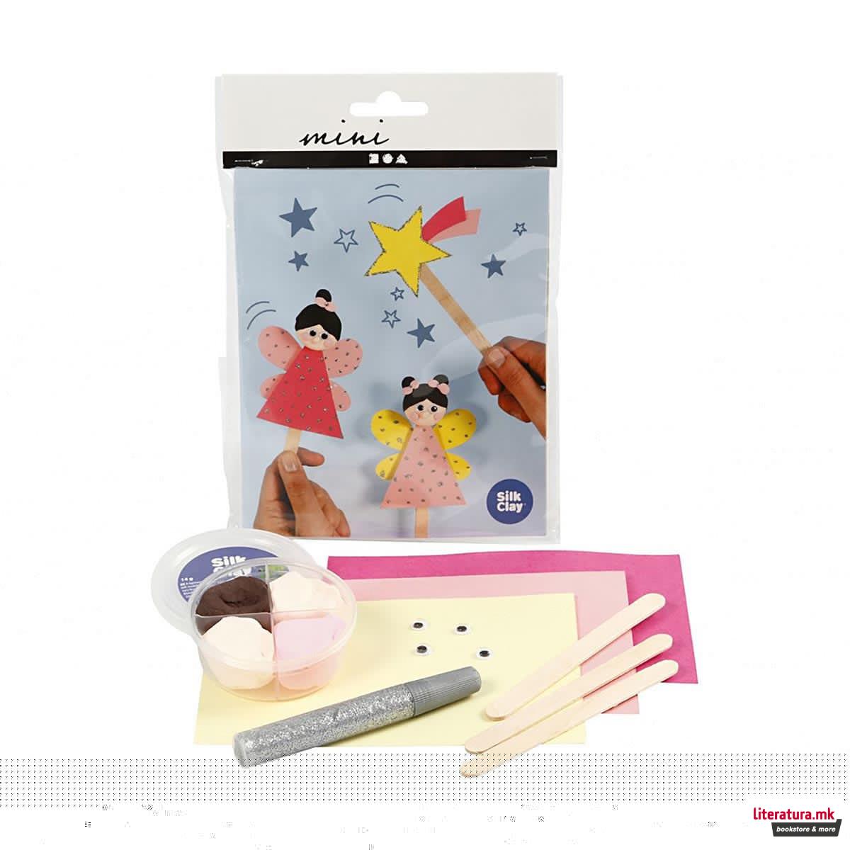 Сет за изработка со глина, Мини Craft Kit - Princesses 