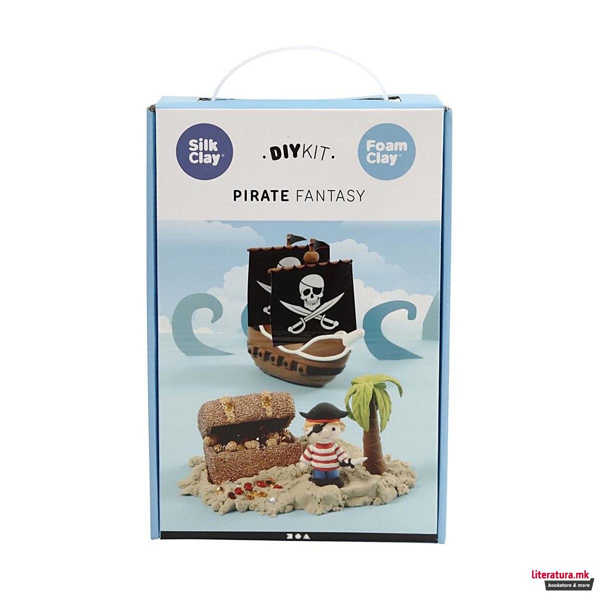 Сет за изработка со глина, Pirate World 