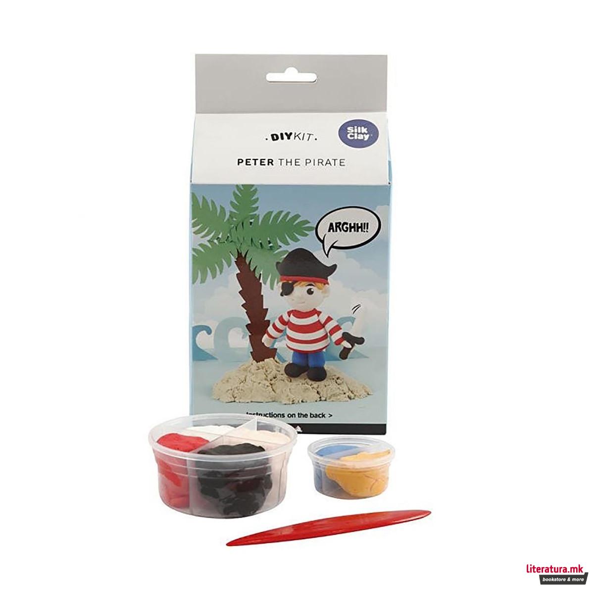 Сет за изработка со глина, Funny Friends, Peter the Pirate 