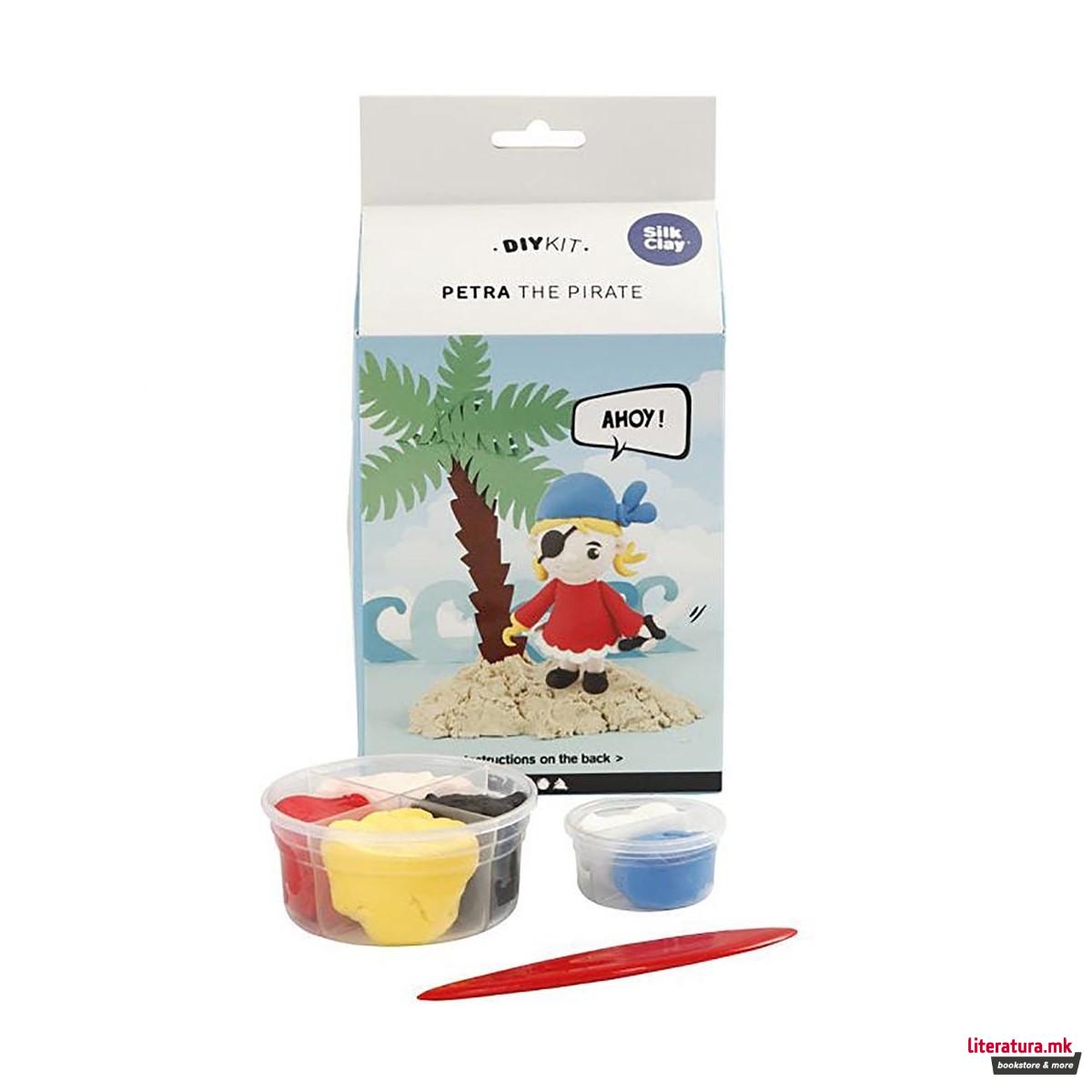 Сет за изработка со глина, Funny Friends, Petra the Pirate 