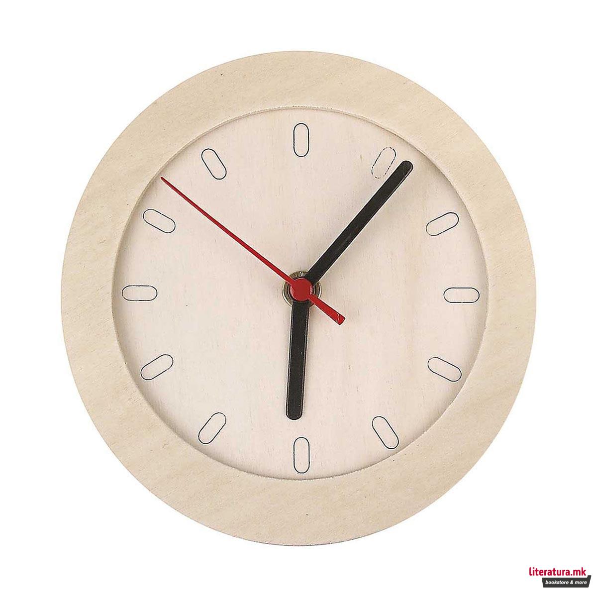 Дрвен часовник, Watch With Wooden Frame 